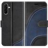 BoxTii Cover per Samsung Galaxy A26 5G, Custodia in PU Pelle Portafoglio, Magnetica Flip Cover a Libro con Slot per Schede per Galaxy A26 5G, Nero