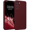 kwmobile Custodia Compatibile con Samsung Galaxy S22 Plus Cover - Back Case per Smartphone in Silicone TPU - Protezione Gommata - Viola Bordeaux