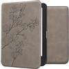 kwmobile Custodia eReader Compatibile con Kobo Clara BW/Colour Cover - eBook Reader Flip Case - Cover eReader Magnetica Pelle PU Magnolie