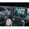 CDEFG Compatibile con 2025 2026 Toyota RAV4 10,5 pollici Navigation + 12,3 pollici Digital Cockpit Tempered Vetro Pellicola Protettiva Schermo RAV4 Accessori 3 Pezzi