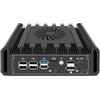 PcZinophyte Solido PC firewall 2x10G SFP+ 3x2,5G LAN N150 Mini computer DDR5 NVMe Server Host