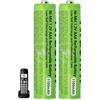 Camelion 4 Batterie Ricaricabili AAA 600 MAh – Perfette Per Telefoni Cordless Gigaset (A400, A415, C430, C300, A380, A385, A580, A585 E Altri) E Dispositivi Vari.