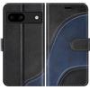 BoxTii Cover per Google Pixel 8A 5G, Custodia in PU Pelle Portafoglio, Magnetica Flip Cover a Libro con Slot per Schede per Google Pixel 8A 5G, Nero