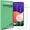 AOKUMA [2 Pezzi Pellicola Vetro Temperato per Samsung Galaxy A22s 5G/A22 5G Pellicola Protezione,Durezza 9H,Antiurto Antigraffio e Anti-impronta