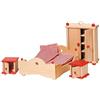 Goki Camera Letto, mobilia di casa delle Bambole