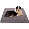ping bu Tappetino per cani grande, lavabile, impermeabile, letto per animali domestici, lussuoso e accogliente, per cani di taglia piccola, media e grande (grigio chiaro, 50 x 62 cm)