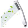 HydroLuxe Doccetta a Mano Alta Pressione - Soffione Doccia in Acciaio Inox 304 con Ugelli in Silicone Anticalcare, Risparmio Idrico, Facile da Installare per Bagno