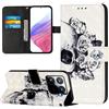 Generic Custodia per Xiaomi 15T Pro Flip Cover Caso in PU Pelle Colorato Portafoglio Custodia Supporto Stand Chiusura Magnetica Cover per Xiaomi 15T Pro, Cranio