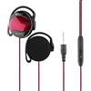 Laduup - Cuffie intrauricolari con clip per iPod, , MP3 e smartphone Rot