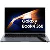 SAMSUNG Galaxy Book4 360, 15.6 Full HD, Touch, S-Pen, Intel Core 7 150U 16 GB Ram, 512 GB NVMe, Windows 11 Pro, NP754QGK-KG1IT