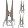 FALLENHELD trappola per arvicole set da 3 - trappola a scatto in acciaio zincato 18,5x8x9 cm contro talpe e arvicole