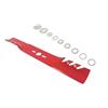 MagiShop Lama 21 Pollice Universale per Rasaerba Tosaerba con lunghezza da 53cm in Metallo Lama di Ricambio Acciaio Manganese Lama di Taglio Giardino Mower Strimmer Rasaerba Utensili Elettrici Parti