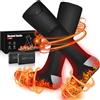 QZLGD Calze Riscaldate, Calze Riscaldate a Batteria, Calze Riscaldate Uomo e Donna, la Soluzione per le Dita Fredde Nel 2023-5v 5000mAh Calze Riscaldanti Ricaricabili Per Sci, Sport, Attività All'aperto