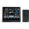 Livoo - Stazione meteo SL261 - interno/esterno, touch screen 12 x 8 cm, multifunzione, collegamento fino a 3 sonde