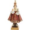 DRW Bambino Gesù di Praga in resina dipinto a mano da 15 cm