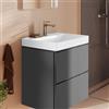hansgrohe LivaFine lavabo sospeso, con 1 foro rubinetteria La: 60 P: 48 cm, 61190450, LivaFine bianco [Lavabi > Lavabi Sospesi]