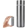 QYJMLH Tazza termica in acciaio inox,tazza da caffè, tazza da auto, 150ML isolata tascabile, portatile e compatta, Adatta per Campeggio, Attività All'aperto e al Coperto (argento)