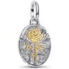 PANDORA ME 764087C00 ciondolo a medaglione rosa