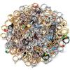CM Crareesi Mania 6 piercing per setto nasale, gioielli mistero, boxe, Helix Daith Hoop Clicker 16 G, anello per setto da 8/10 mm, 10 mm, Acciaio inossidabile