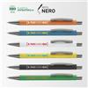 100 Penna a Sfera con Fusto in Plastica e Refill Nero | Personalizzata - CORDA