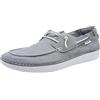 Clarks Higley Tie, Scarpe da Barca Uomo, Grigio (Combi), 39.5 EU Stretta