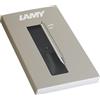 Lamy Set regalo roller swift Palladium - roller con sensazione di scrittura fluida - involucro in metallo con larghezza di tratto B - refill M 66 blue incl. e custodia in vera pelle