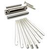 Alnicov 8 tasti Kalimba Kit di accessori fai da te Mbira Thumb Piano con sella a ponte