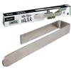 AquaSu® Limited 87051 1 - Portasciugamani senza foratura, cromato con adesivo 3M, asta per asciugamani, autoadesivo, in acciaio inox, 370 mm