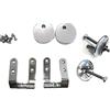 Ideal Standard T2063BJ Set Cerniere per Sedile Liuto, Cromo