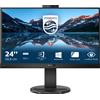 PHILIPS MON 23.8IPS HDMI DP USB C MM PIVOT 243B9H/00 WEBCAMERA VGA REG ALTEZZA