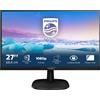 PHILIPS MON 27IPS VGA HDMI DVI VESA 5MS PHILIPS 273V7QDSB 16:9 1000:1
