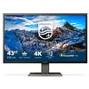 PHILIPS MON 42.5 VA 3840 16:9 KVM HDMIX3 PHILIPS DP USBC 439P1 REG ALT MM
