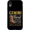 Gemini Girl Birthday Party Western Cowgi Gemini Girl Entrando nel mio compleanno con i miei stivali Custodia per iPhone XR