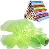 Time to Sparkle 29CM X 26M (Lime Green) Rotolo Organza Tessuto Runner da Tavolo Elegante Coprisedia Fiocchi Matrimonio Poltrona Fiocchi Bomboniere
