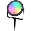 LIGHTEU®, Miboxer 15W AC100~240V Faretto da giardino RGBCCT Multi-color Cambia e temperatura di colore regolabile WiFi LED Garden Lawn Light IP66 impermeabile futC03