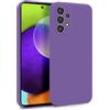 MyGadget Cover per Samsung Galaxy A52 4G | 5G | A52s 5G - Custodia in Silicone Morbido a Doppio Strato - Case con Protezione Fotocamera & Fodera Interna Antigraffio - Lilla