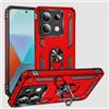 PEIYE Cover Per Xiaomi Redmi Note 13 Pro 5G / Poco X6 5G - Custodia Con Anello 360° E Supporto Magnetico, Antiurto, Blu - 4