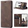 Phernykas Cover per Samsung Galaxy S22 5G Libro Pelle Portafoglio, [Porta Carte] [Magnetica] Premium PU Flip Wallet Custodia Cellulare Protection per Samsung Galaxy S22 5G Leather Case, Caffè