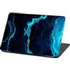 Finest Folia Pellicola protettiva autoadesiva per computer portatile laptop cover in vinile adesivo universal design astratto skin sticker (17″, LP74 Marmo blu)