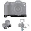 JJC Fotocamera Impugnatura in Metallo per Canon EOS R8 EOS RP, Arca Piastra a Sgancio Rapido di Tipo, Sostituisce l'impugnatura Canon EG-E1, Nero