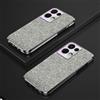 PAIX Custodia Telefono Trasparente Compatibile con Oppo Reno 8 Pro 5G Cover Cornice Elettroplaccata Gradiente Glitter Protettiva Sottile TPU