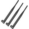 GTIWUNG 3 Pezzi RP-SMA Antenna WiFi, Dual Band 2.4GHz 5.8GHz Dual Band Wireless WiFi Antenna 20CM WLAN Antenna