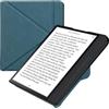 kwmobile Custodia Pieghevole Compatibile con Kobo Forma Cover - Cover Magnetica Pelle PU eReader con Stand - petrolio