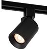 LUCIDE Track Nigel Trackspot - Sistema ferroviario monofase/Illuminazione ferroviaria - 1 x GU10 - Nero (estensione)