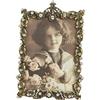 SARO LIFESTYLE - Cornice portafoto con bordo ondulato, 8,9 x 12,7 cm