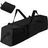 Hopton Borsa per tenda da 80 x 30 x 30 cm, pieghevole, impermeabile, in tessuto Oxford, borsa da viaggio con doppi manici, custodia per aste da tenda, accessori da campeggio, canne da pesca