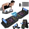 Nastopee Tavola per Flessioni, Push Up Board Flessioni Attrezzi Allenamento Palestra in Casa Home Gym, Attrezzi Palestra Casa Maniglie Push up con Funzione di Conteggio Regalo per Uomini