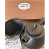 Nambu tekki, Nanbu tekki Set Caffettiera Nanbu Tekki Ghisa 0,75L Nero Iwachu IH Gas Attrezzatura Cucina