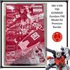 Bandai MG 1/100 F80 GUNRAID Gundam F90 Model Kit Premium Bandai Japan NUOVO