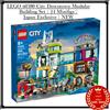 LEGO 60380 City Downtown Set di Costruzioni Modulari | 14 Minifigure | Esclus...